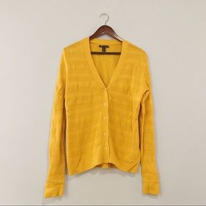 Tommy Hilfiger: cardigan sweater - yellow
